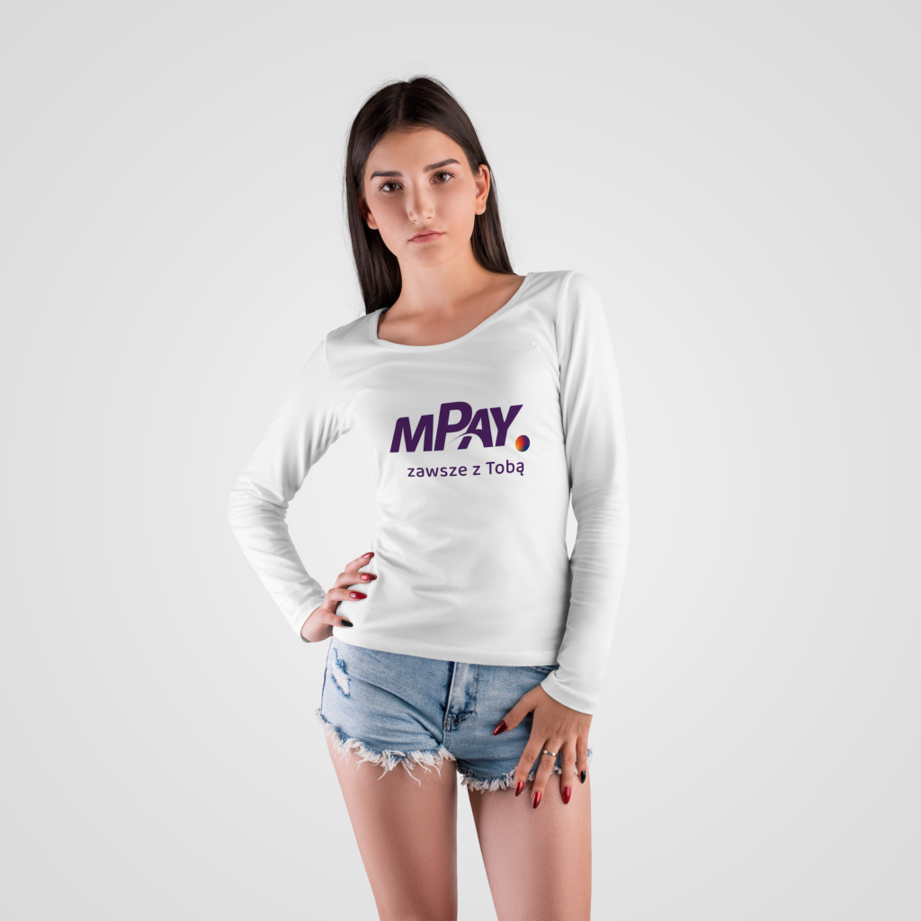 Identyfikacja wizualna dla marki mPay (T-shirt )